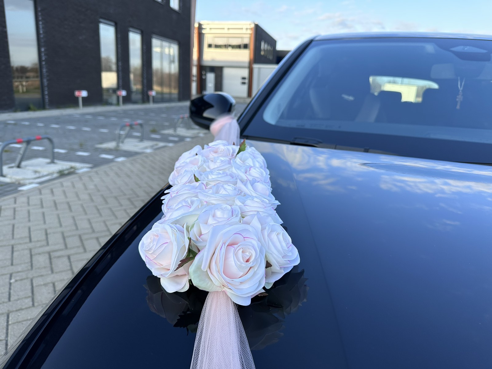 Luxe Trouwauto Decoratie: FLAVIA