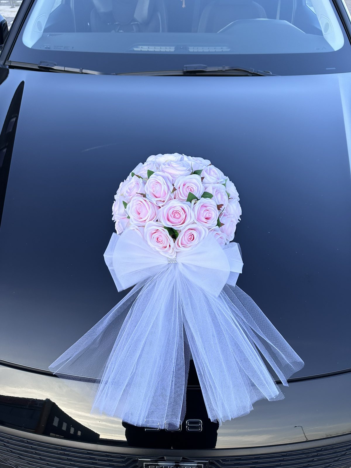 Luxe Trouwauto Decoratie: MILEY