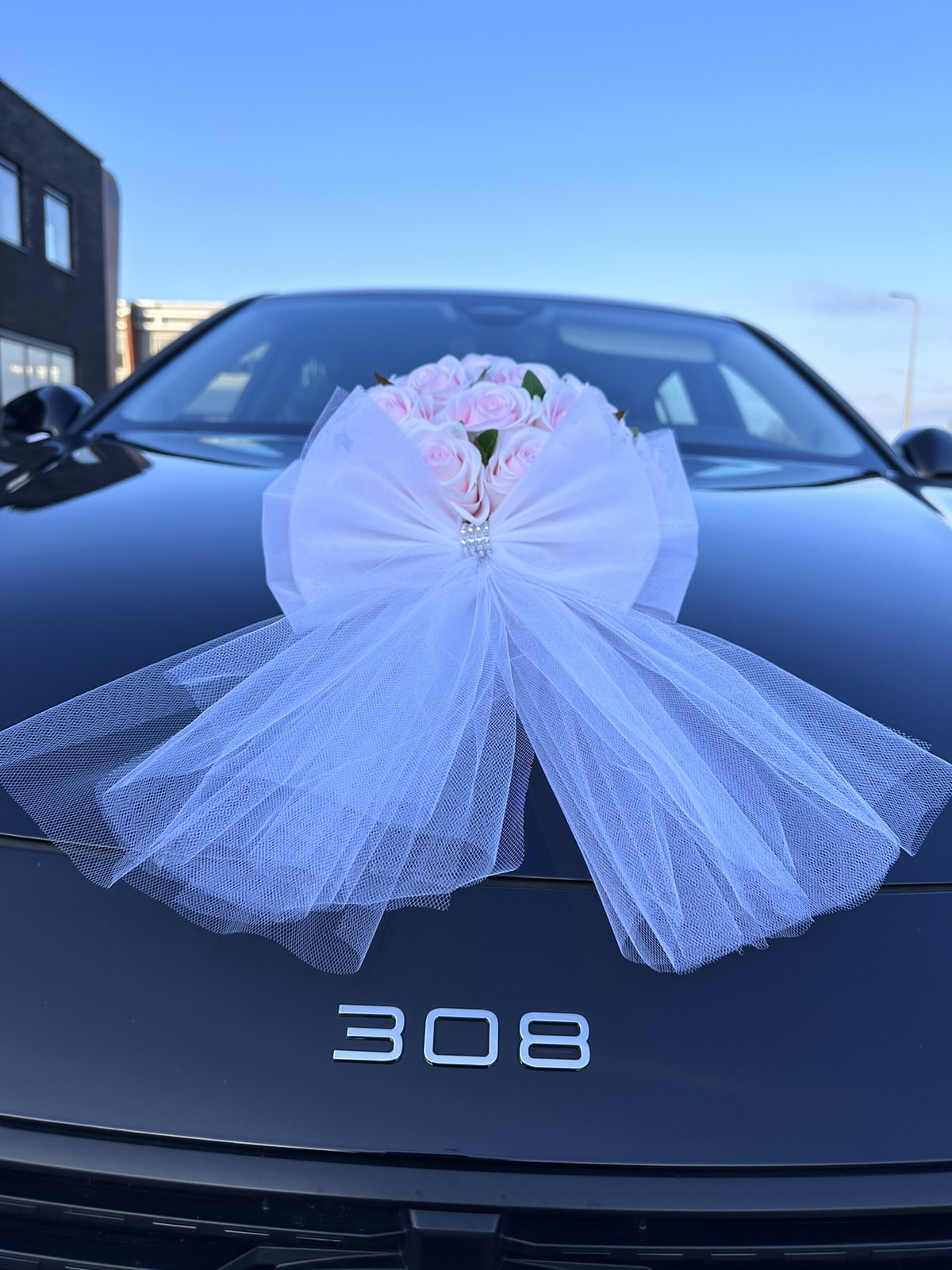 Luxe Trouwauto Decoratie: MILEY
