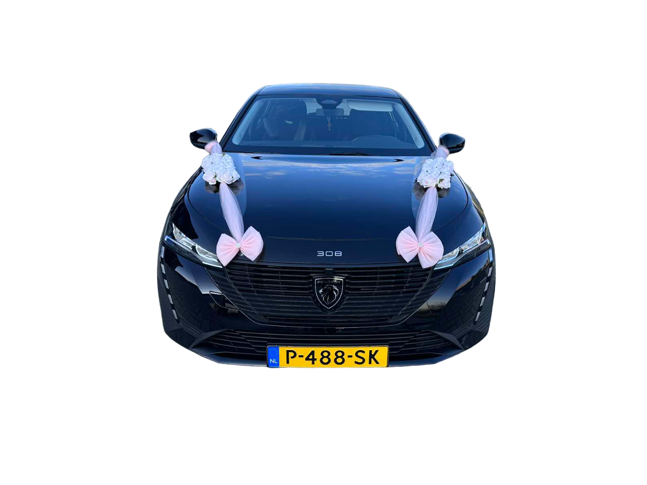 Luxe Trouwauto Decoratie: FLAVIA