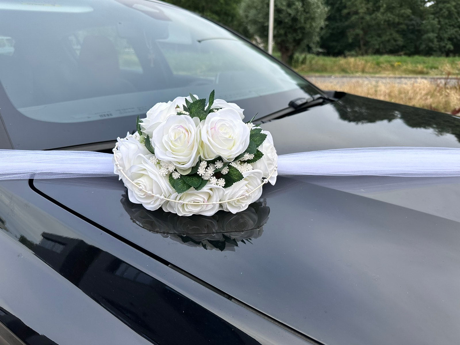 Luxe Trouwauto Decoratie: ARIANA