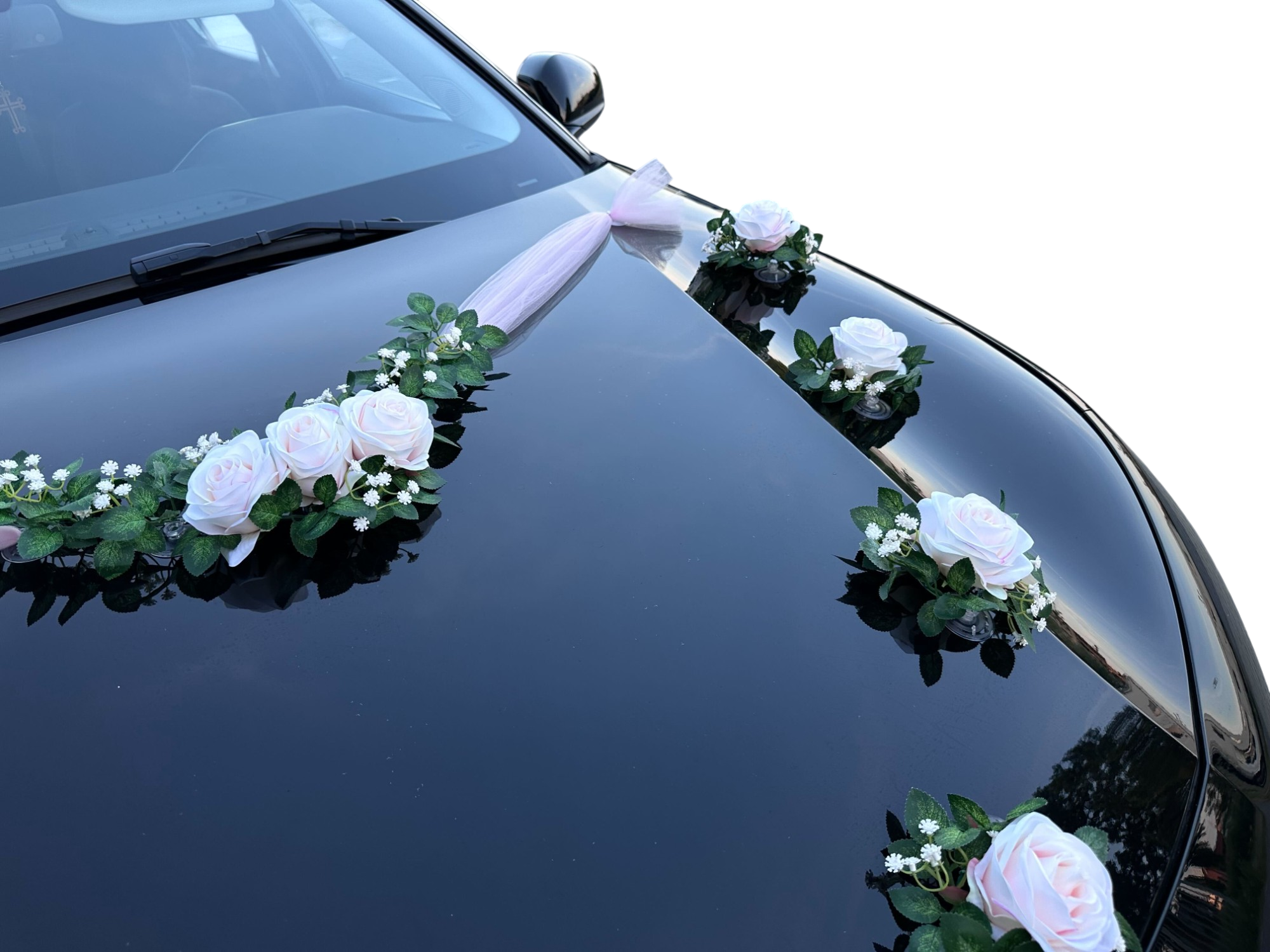 Luxe Trouwauto Decoratie: CHARLOTTE