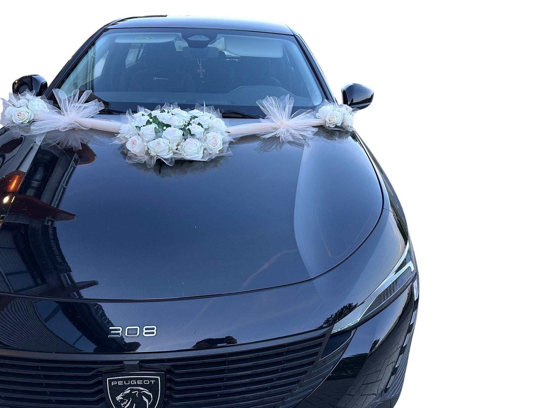 Luxe Trouwauto Decoratie: CHERYL