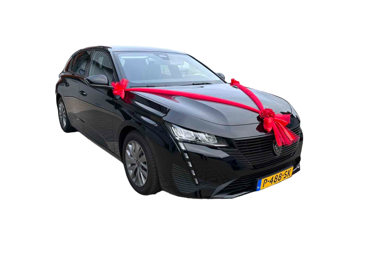 Luxe Trouwauto Decoratie: CLARA ROOD