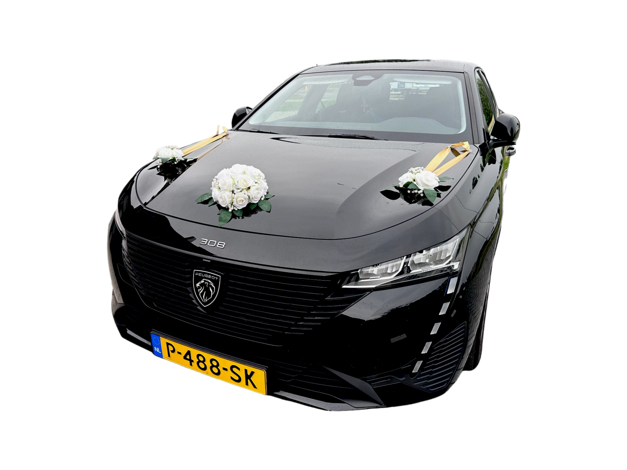 Luxe Trouwauto Decoratie: ELISABETH