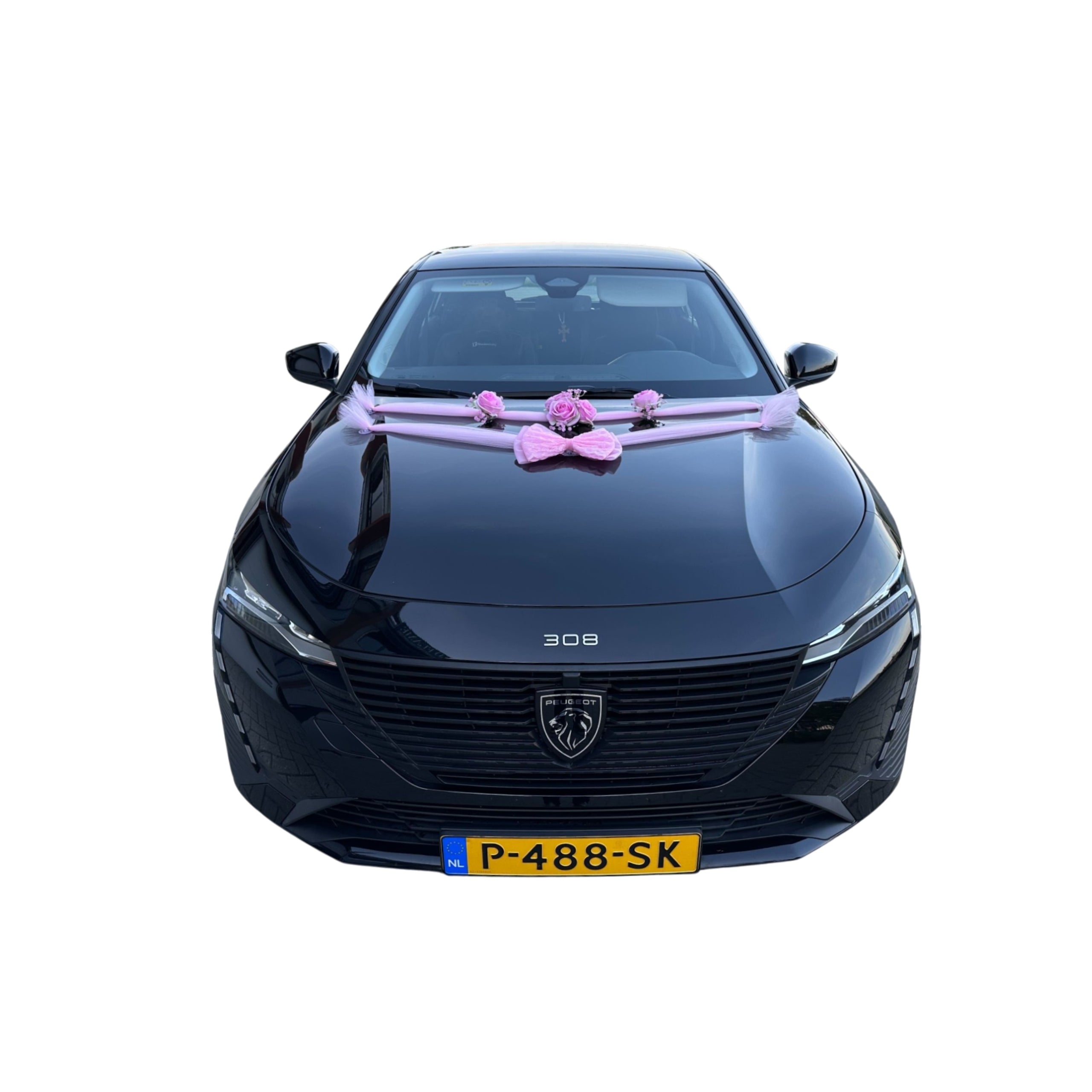 Luxe Trouwauto Decoratie: ISA