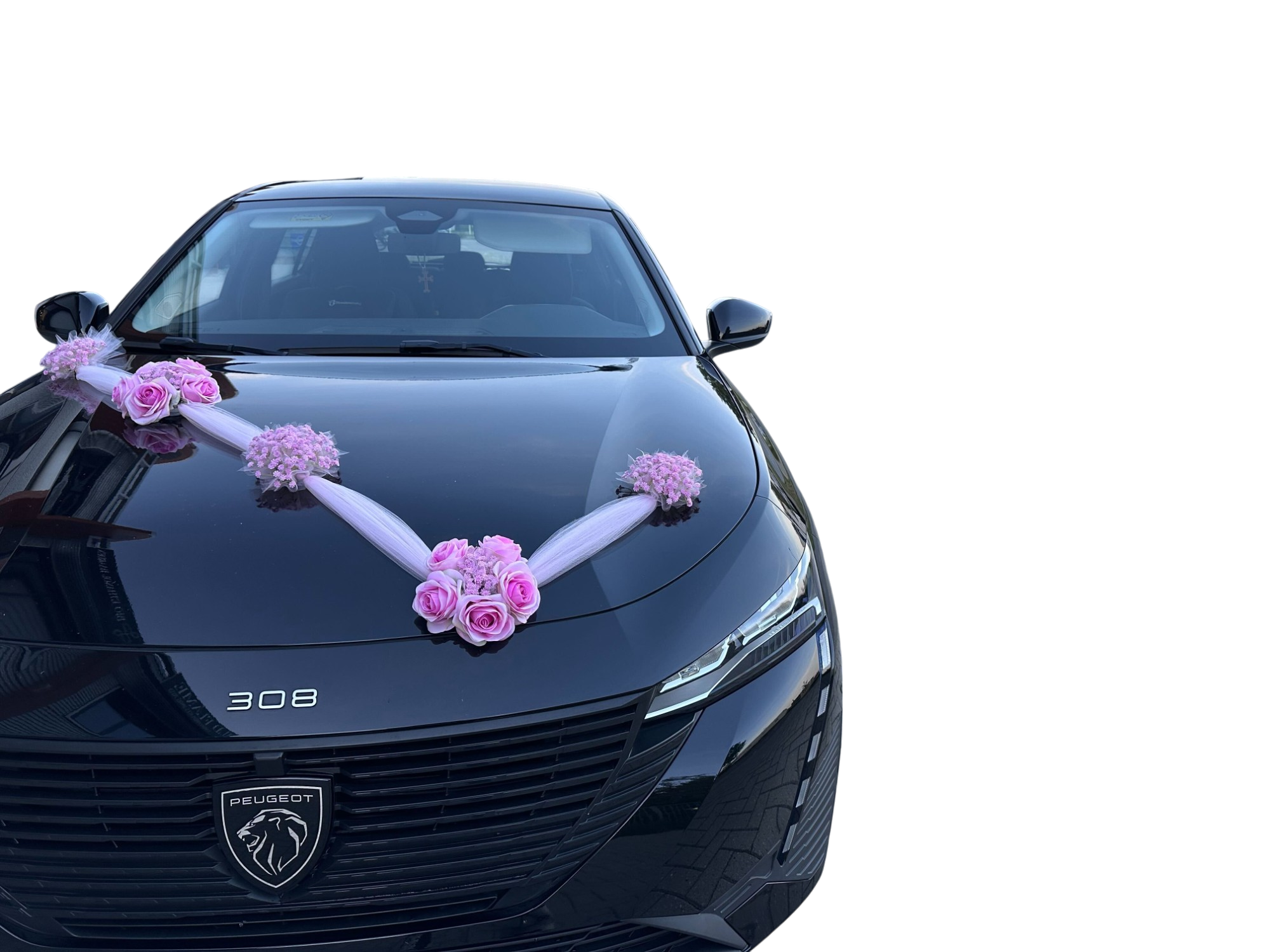 Luxe Trouwauto Decoratie: BRITNEY