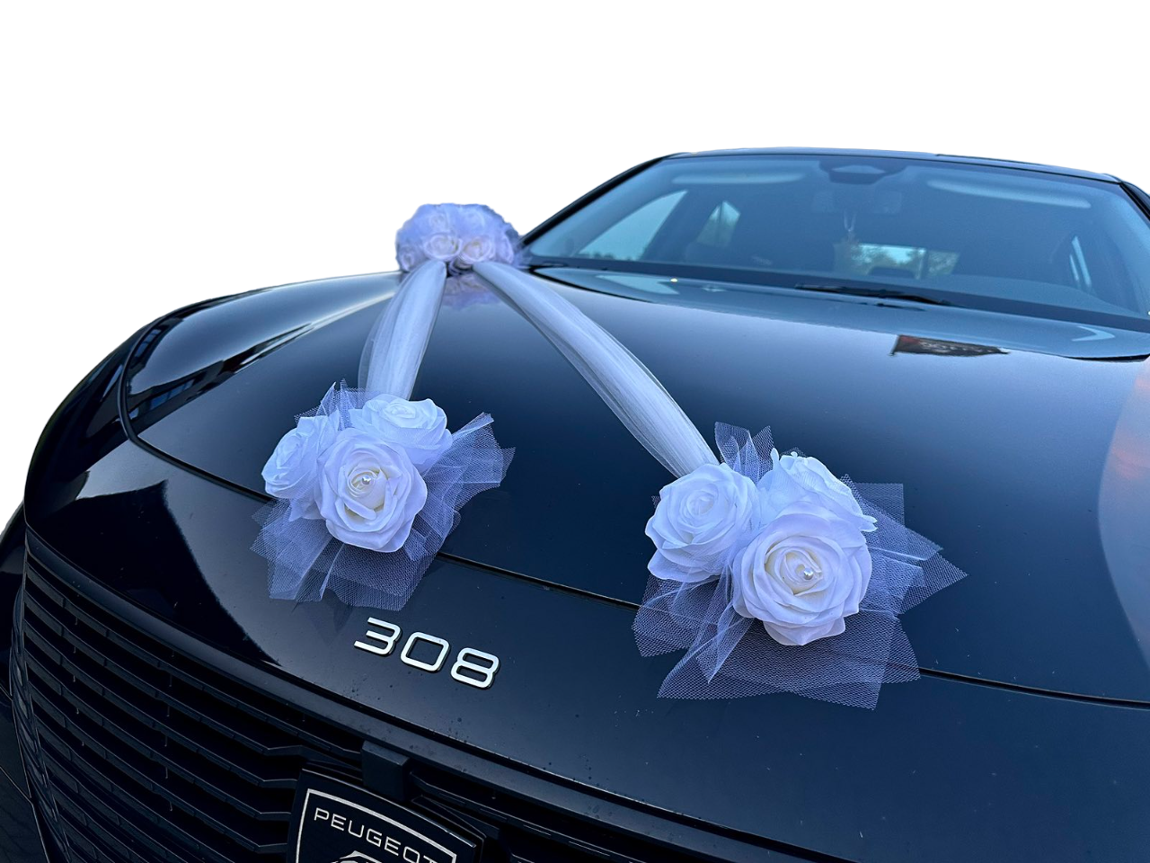 Luxe Trouwauto Decoratie: LEONIE