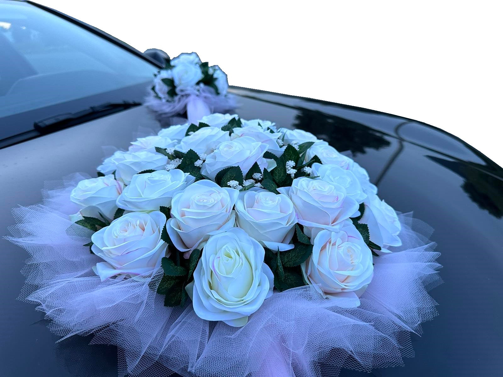 Luxe Trouwauto Decoratie: NELLY