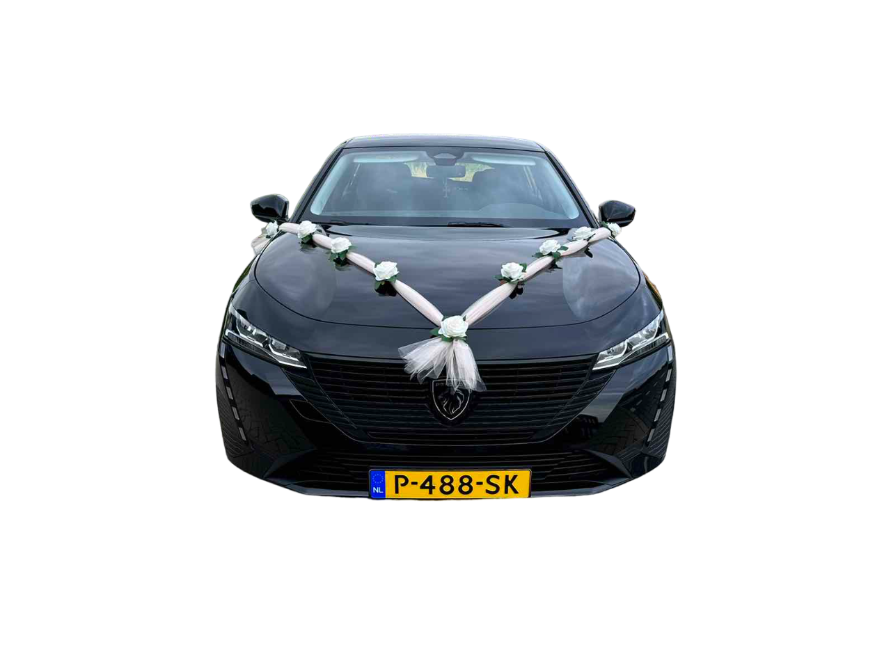 Luxe Trouwauto Decoratie: NEVA