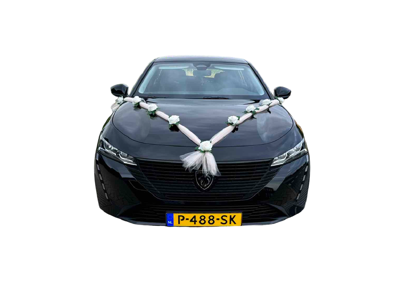Luxe Trouwauto Decoratie: NEVA