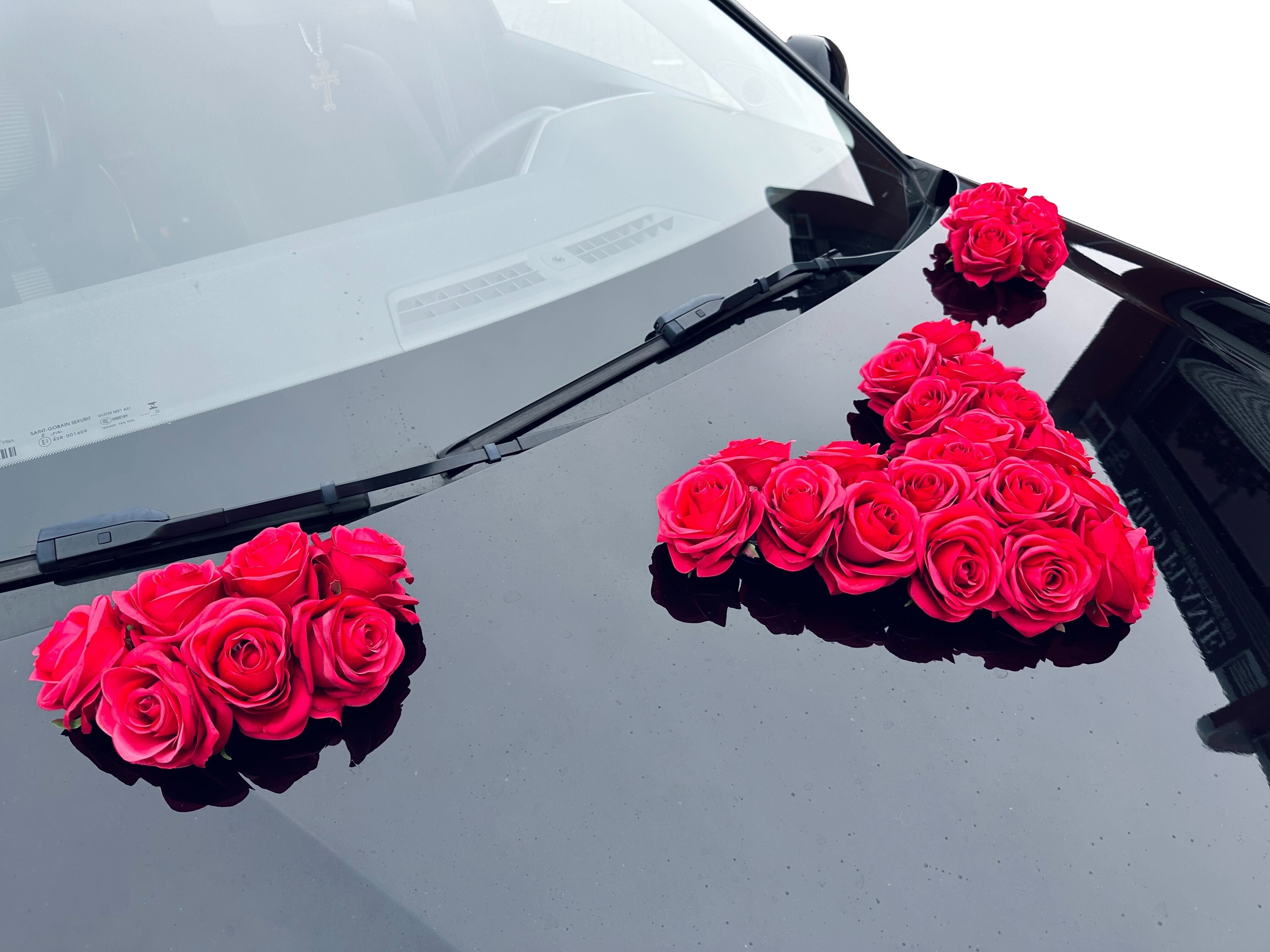 Luxe Trouwauto Decoratie: OLIVIA