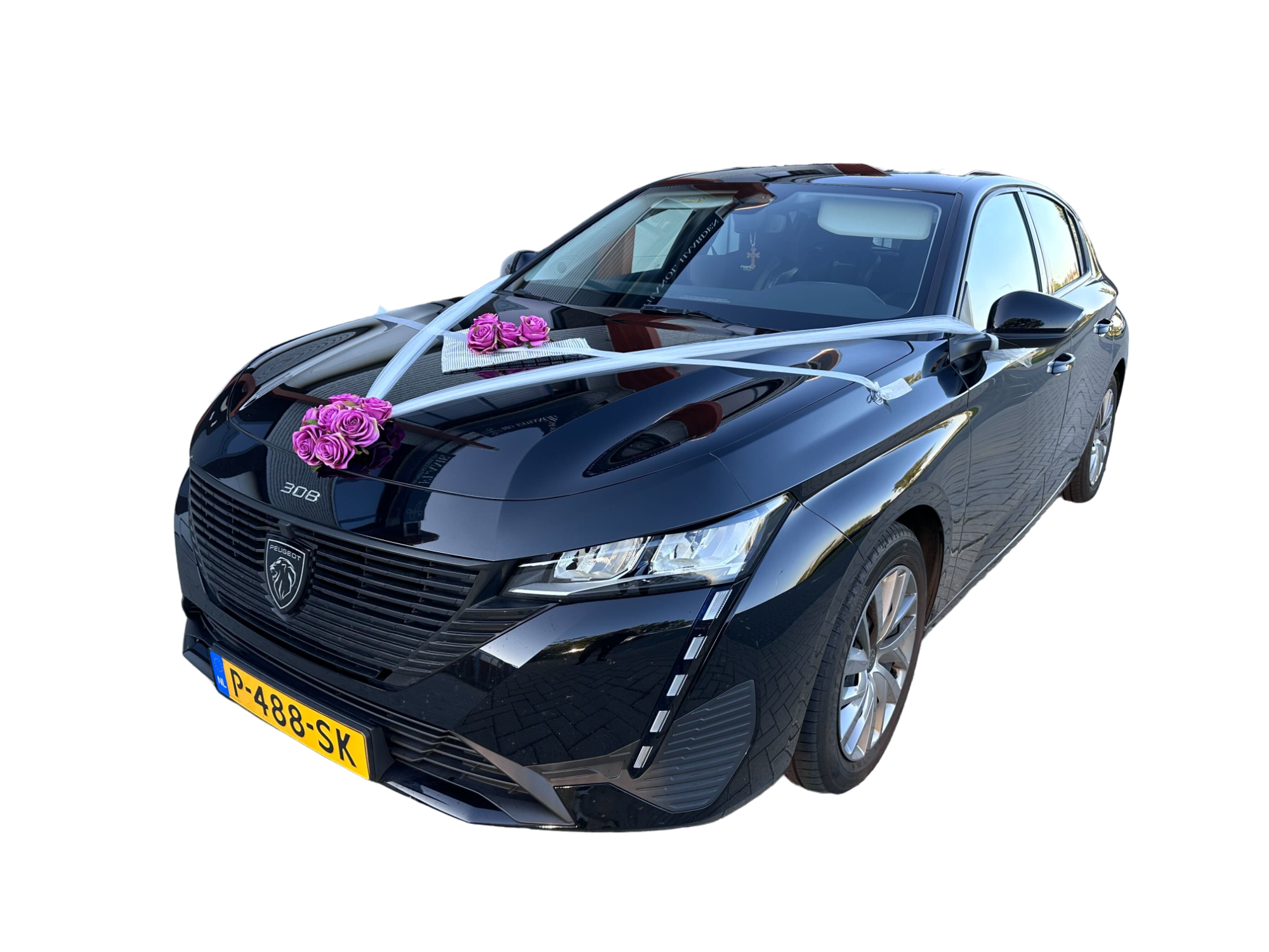 Luxe Trouwauto Decoratie: CATRINA