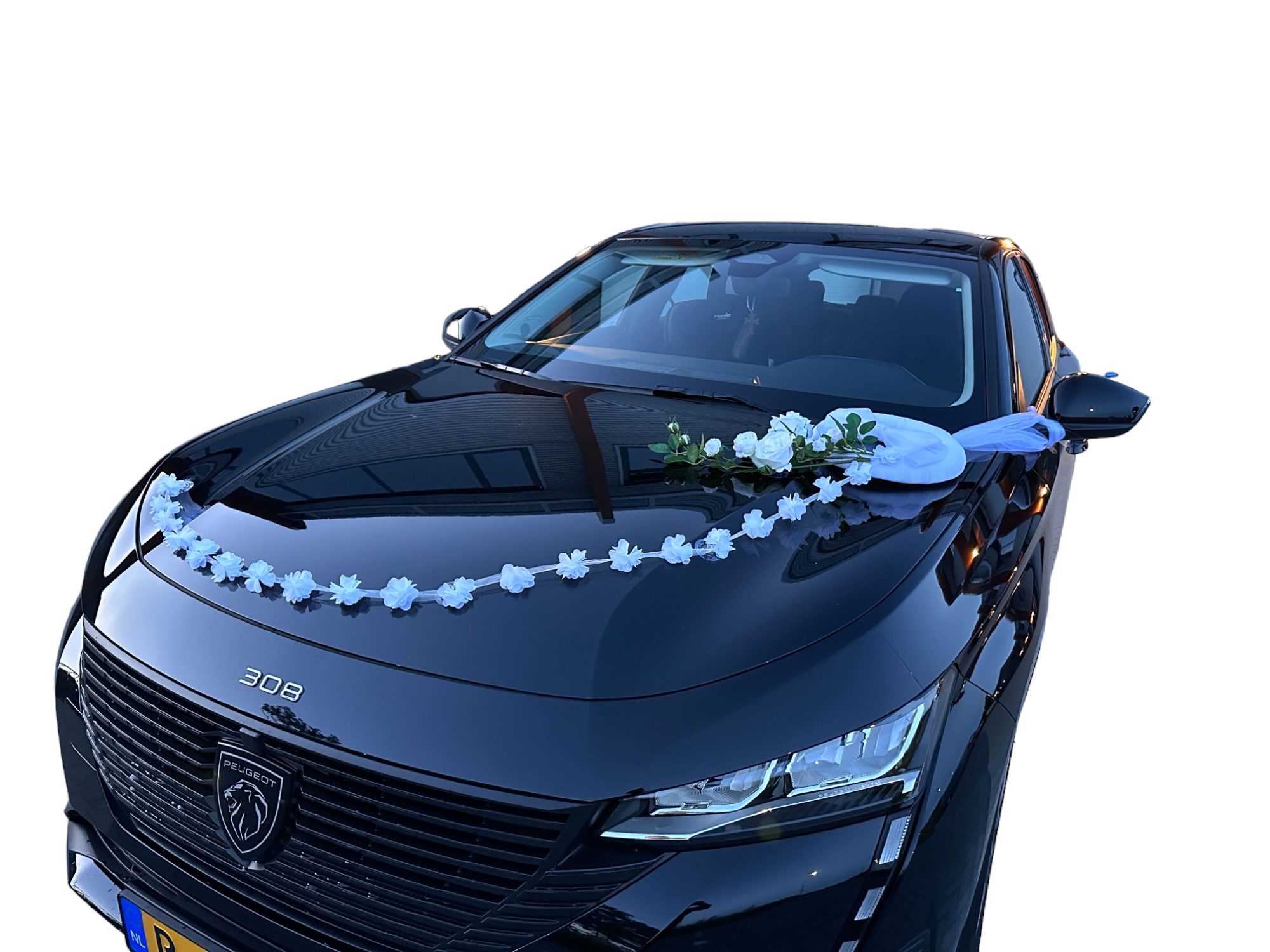Luxe Trouwauto Decoratie: THERESA