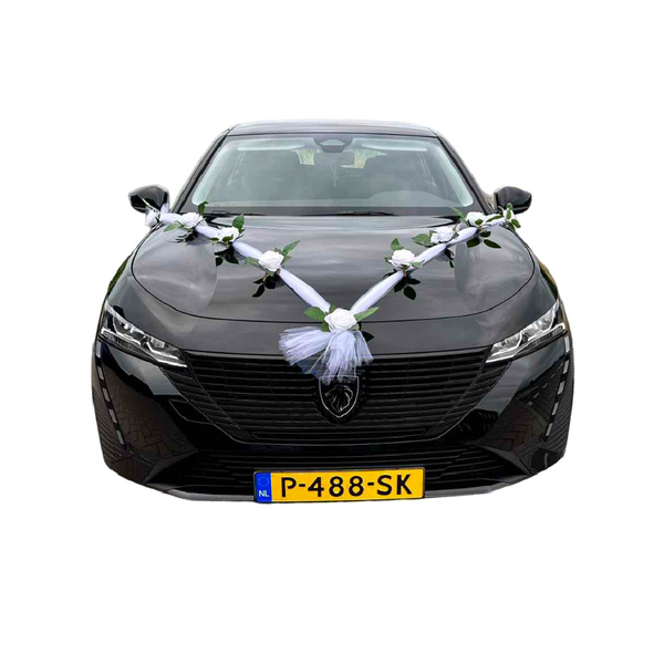 autodeco.nl ALISA Luxe mariage voiture Décoration - Décoration de voiture  Mariage 