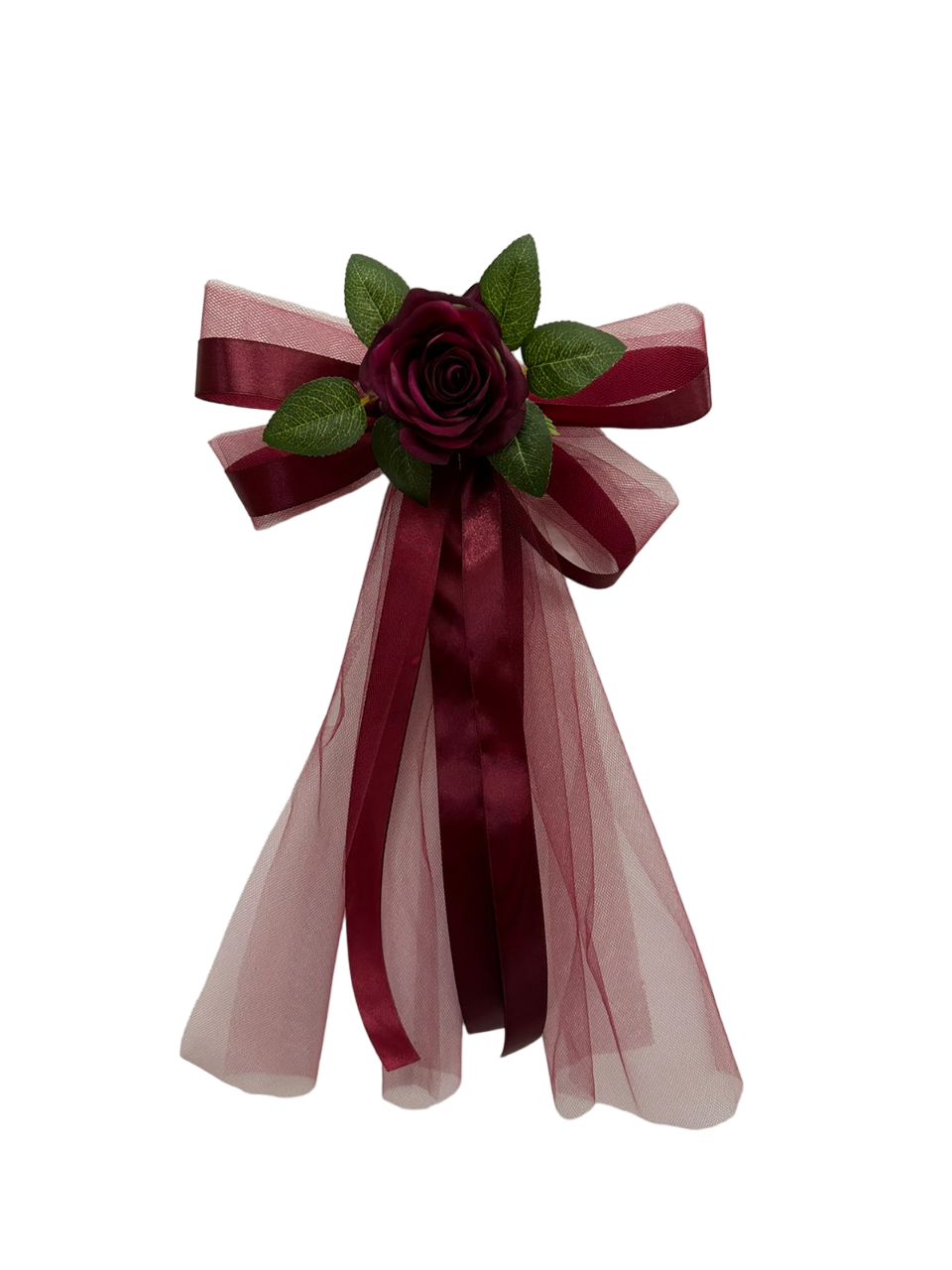 Handvatten Decoratie - Sia Burgundy