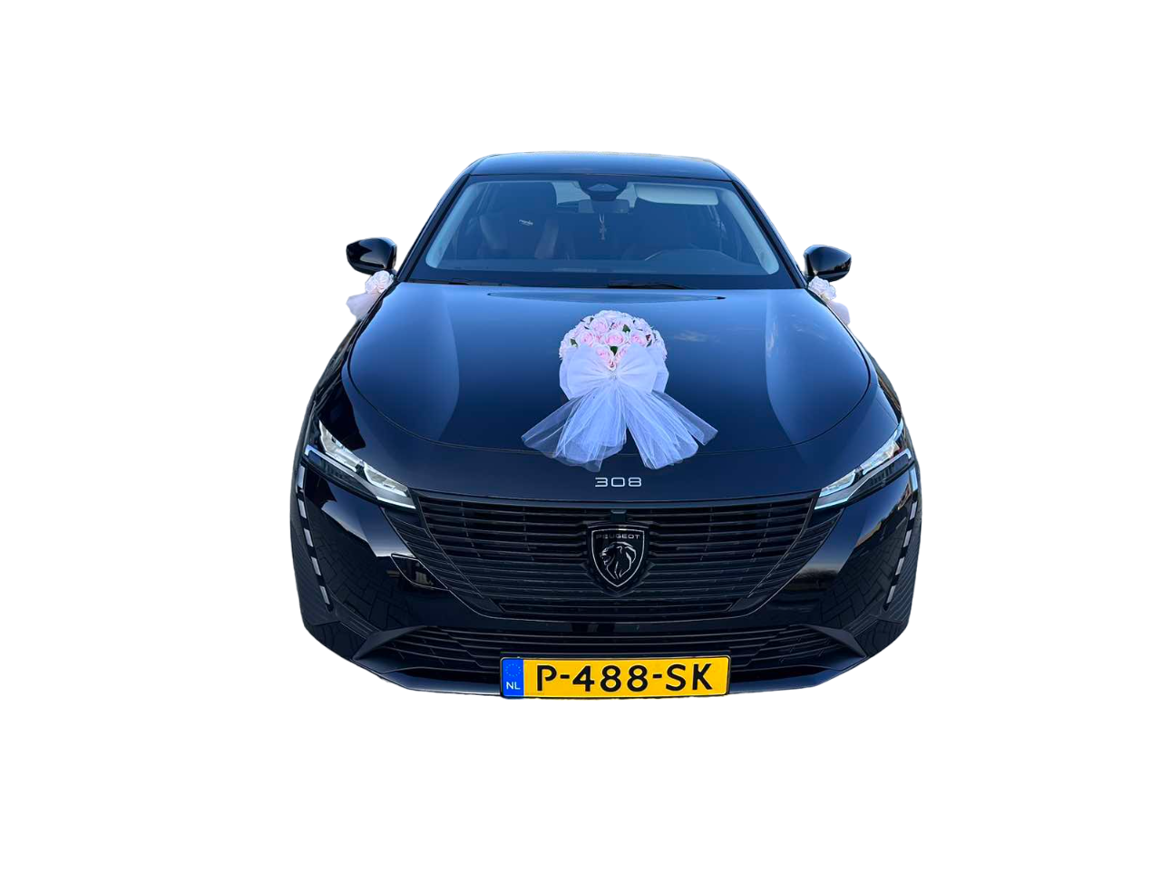 Luxe Trouwauto Decoratie: MILEY
