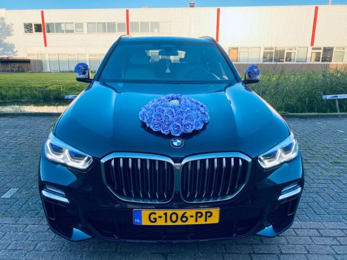 Luxe Trouwauto Decoratie: CAROLINE - Autodecoratie