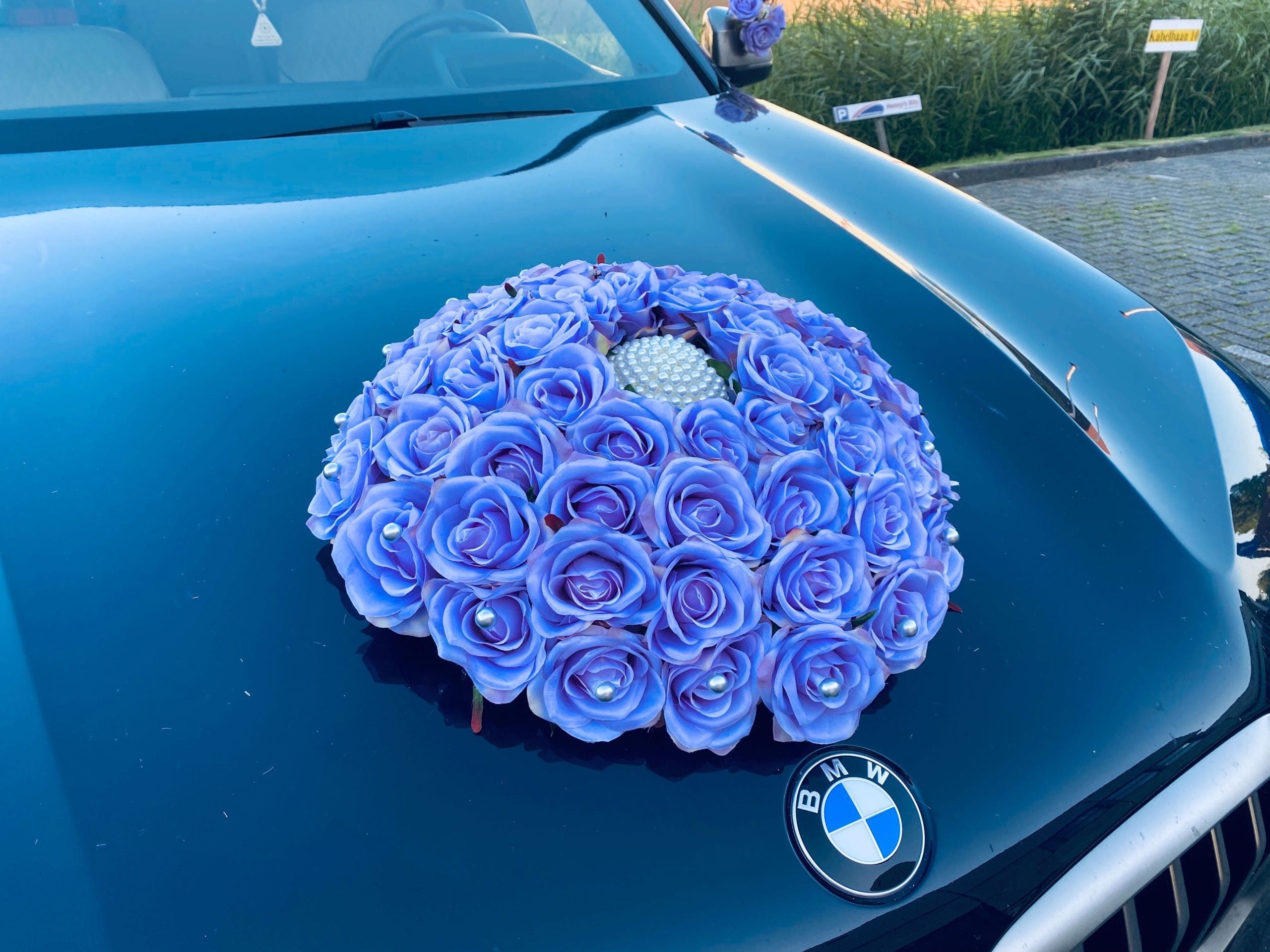 Luxe Trouwauto Decoratie: CAROLINE - Autodecoratie